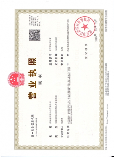企业营业执照